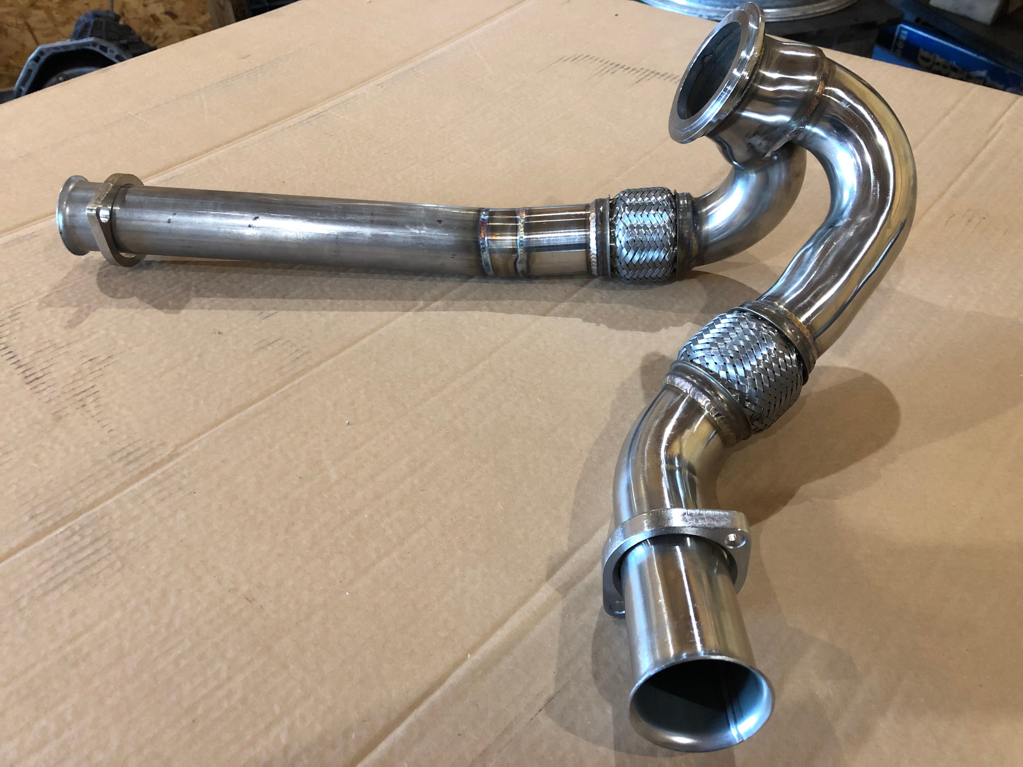 6.0 One Piece Up-Pipes – Left Lane Diesels